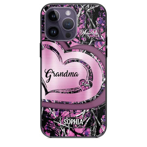 Personalized Grandma Kid Phone Case Printed 22OCT-HY06