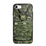 Personalized Canadian Veterans/Soldier Camo Phone Case Printed 22OCT-DT07