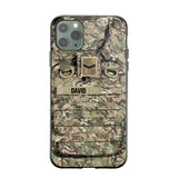 Personalized British Veterans/Soldier Camo Phone Case Printed 22OCT-DT07