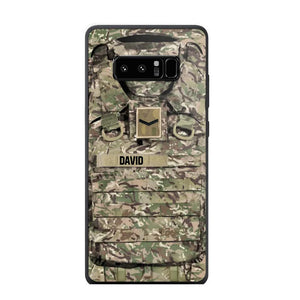 Personalized British Veterans/Soldier Camo Phone Case Printed 22OCT-DT07