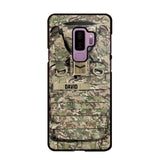 Personalized British Veterans/Soldier Camo Phone Case Printed 22OCT-DT07