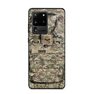 Personalized British Veterans/Soldier Camo Phone Case Printed 22OCT-DT07