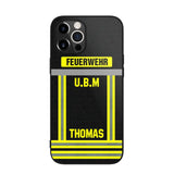 Personalized German Firefighter Phone Case Printed 22OCT-DT10