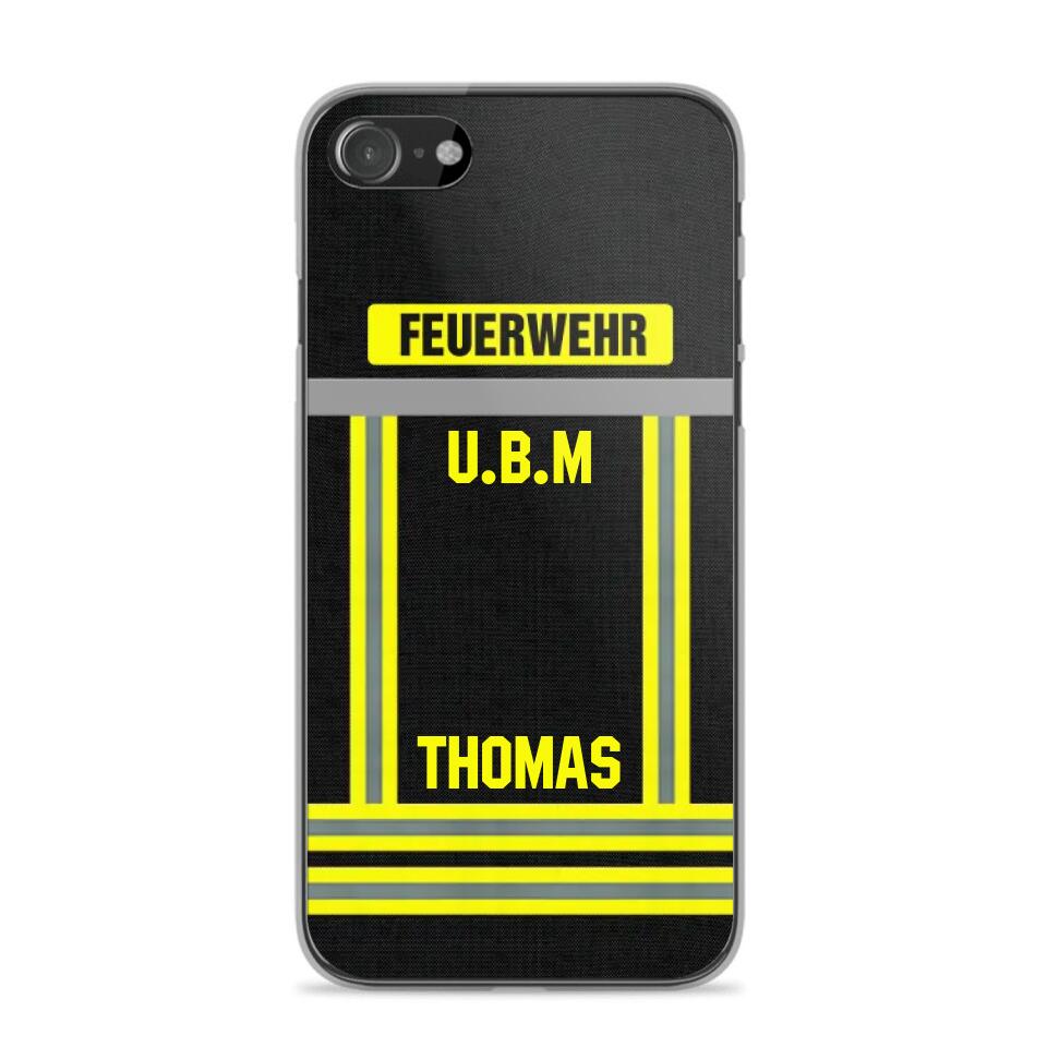 Personalized German Firefighter Phone Case Printed 22OCT-DT10