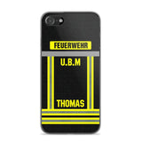 Personalized German Firefighter Phone Case Printed 22OCT-DT10