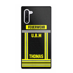 Personalized German Firefighter Phone Case Printed 22OCT-DT10