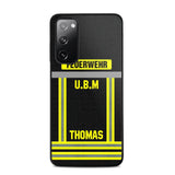 Personalized German Firefighter Phone Case Printed 22OCT-DT10