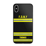 Personalized US Firefighter Phone Case Printed 22OCT-DT10