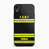 Personalized US Firefighter Phone Case Printed 22OCT-DT10