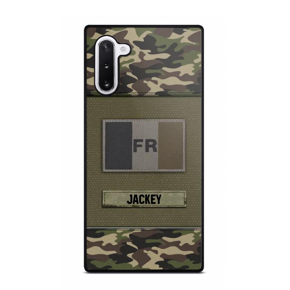 Personalized French Veterans/Soldier Camo Phone Case Printed 22OCT-HY11