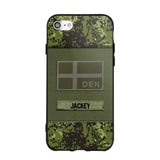 Personalized Danish Veterans/Soldier Camo Phone Case Printed 22OCT-HY11