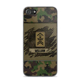 Personalized Swiss Veterans/Soldier Phone Case Printed 22OCT-HY11