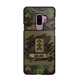 Personalized Swiss Veterans/Soldier Phone Case Printed 22OCT-HY11