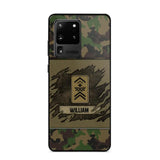 Personalized Swiss Veterans/Soldier Phone Case Printed 22OCT-HY11