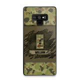 Personalized Australian Veterans/Soldier Phone Case Printed 22OCT-HY11