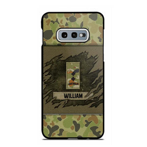 Personalized Australian Veterans/Soldier Phone Case Printed 22OCT-HY11