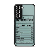 Personalized US Veteran Nutrition Facts Phonecase 3D Printed QTDT1210