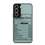 Personalized US Veteran Nutrition Facts Phonecase 3D Printed QTDT1210