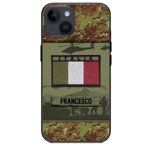 Personalized Italian Veterans/Soldier Camo Phone Case Printed 22OCT-HQ14