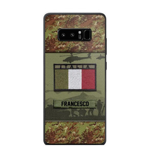 Personalized Italian Veterans/Soldier Camo Phone Case Printed 22OCT-HQ14