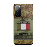 Personalized Italian Veterans/Soldier Camo Phone Case Printed 22OCT-HQ14