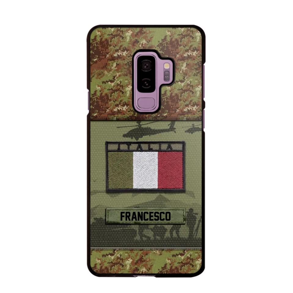 Personalized Italian Veterans/Soldier Camo Phone Case Printed 22OCT-HQ14