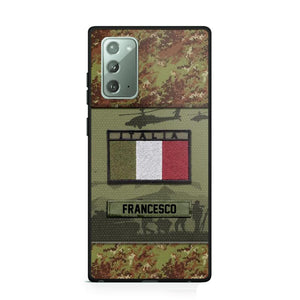 Personalized Italian Veterans/Soldier Camo Phone Case Printed 22OCT-HQ14