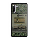 Personalized Spanish Veterans/Soldier Camo Phone Case Printed 22OCT-HQ14