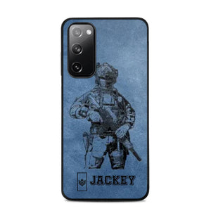 Personalized Canadian Veteran/Soldier Phonecase 3D Printed 22OCT-HQ14