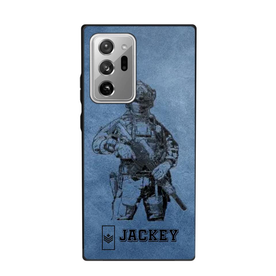 Personalized Canadian Veteran/Soldier Phonecase 3D Printed 22OCT-HQ14