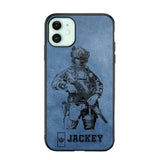 Personalized Canadian Veteran/Soldier Phonecase 3D Printed 22OCT-HQ14