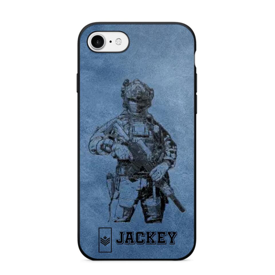 Personalized Canadian Veteran/Soldier Phonecase 3D Printed 22OCT-HQ14