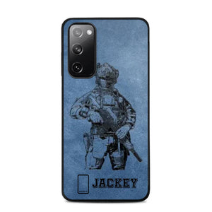 Personalized Australian Veteran/Soldier Phonecase 3D Printed 22OCT-HQ14