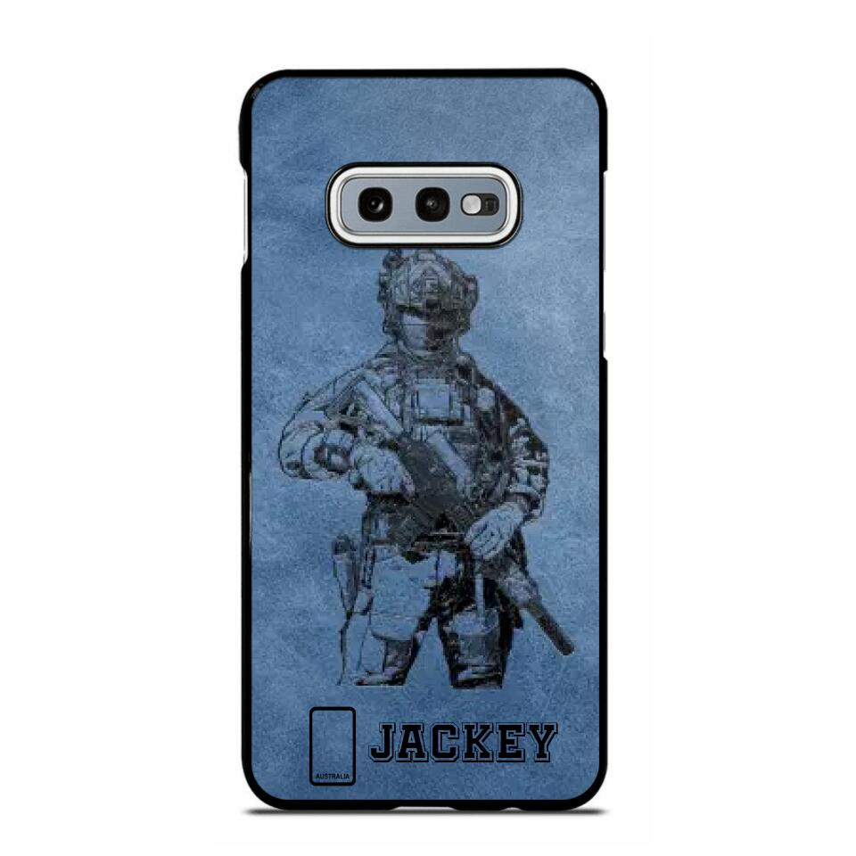 Personalized Australian Veteran/Soldier Phonecase 3D Printed 22OCT-HQ14