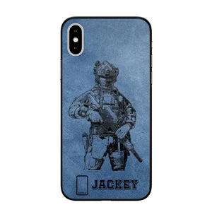 Personalized Australian Veteran/Soldier Phonecase 3D Printed 22OCT-HQ14