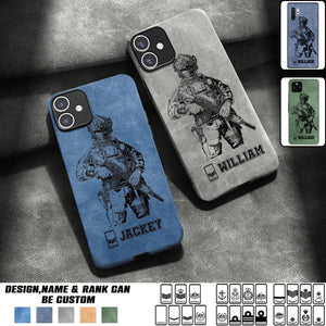 Personalized Australian Veteran/Soldier Phonecase 3D Printed 22OCT-HQ14