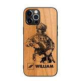 Personalized French Veteran/Soldier Phonecase 3D Printed 22OCT-HY14