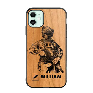 Personalized French Veteran/Soldier Phonecase 3D Printed 22OCT-HY14