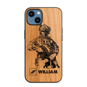 Personalized French Veteran/Soldier Phonecase 3D Printed 22OCT-HY14