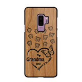 Personalized Blessed To Be Called Grandma Kid Name Butterfly Phonecase 3D Printed 22OCT-HQ15