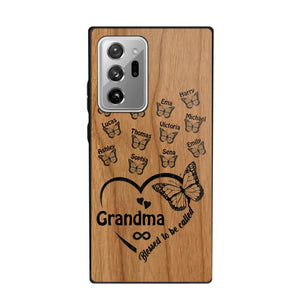 Personalized Blessed To Be Called Grandma Kid Name Butterfly Phonecase 3D Printed 22OCT-HQ15