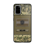 Personalized Austrian Veterans/Soldier Camo Flag Phone Case Printed 22OCT-HY15