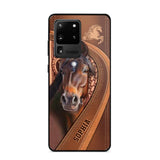 Personalized Horse Lover Phone Case Printed 22OCT-HQ19