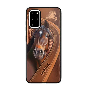 Personalized Horse Lover Phone Case Printed 22OCT-HQ19