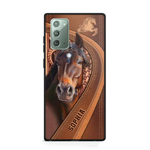 Personalized Horse Lover Phone Case Printed 22OCT-HQ19