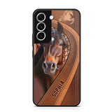 Personalized Horse Lover Phone Case Printed 22OCT-HQ19