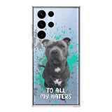 Personalized Your Image Dog Lovers Silicon 3D Printed Phonecase OCT22-DT21