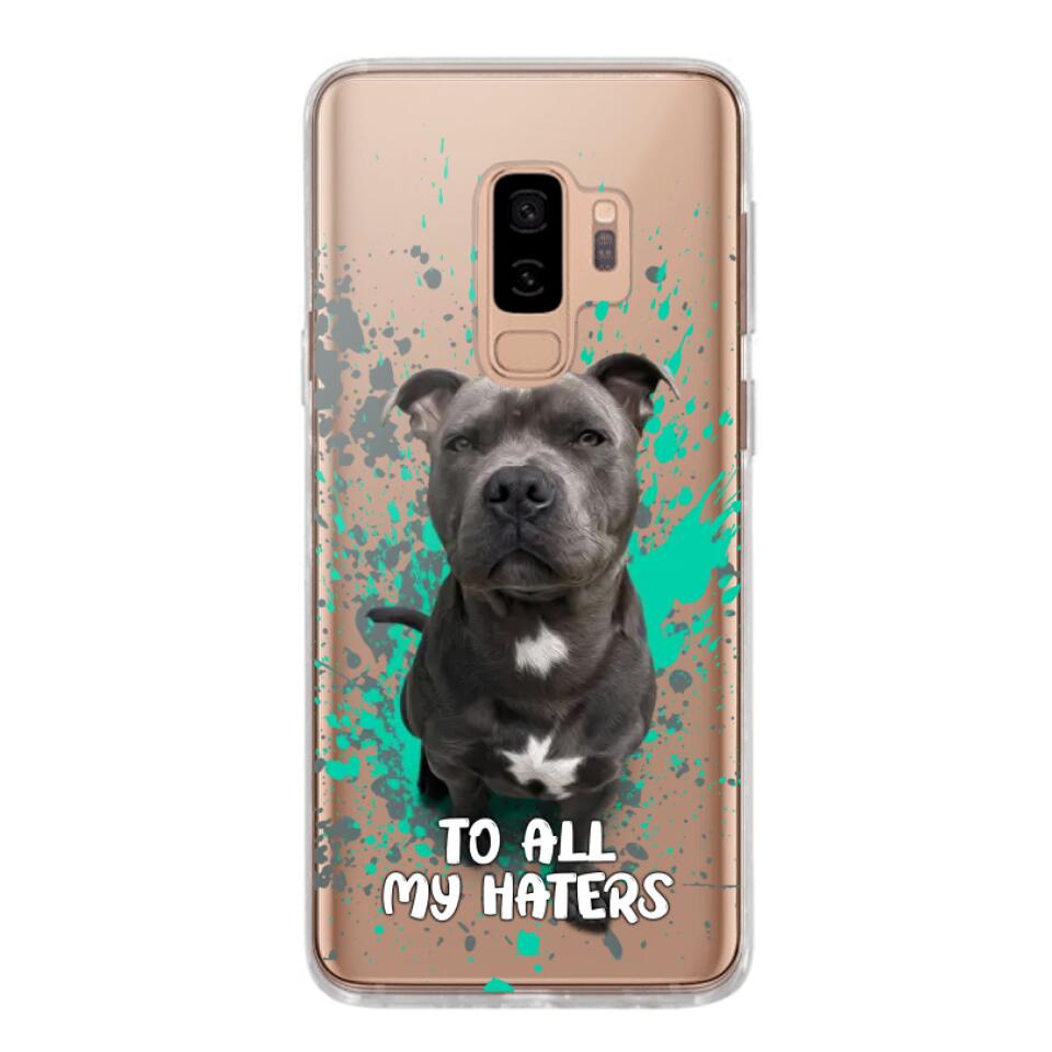 Personalized Your Image Dog Lovers Silicon 3D Printed Phonecase OCT22-DT21