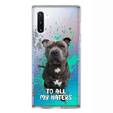 Personalized Your Image Dog Lovers Silicon 3D Printed Phonecase OCT22-DT21