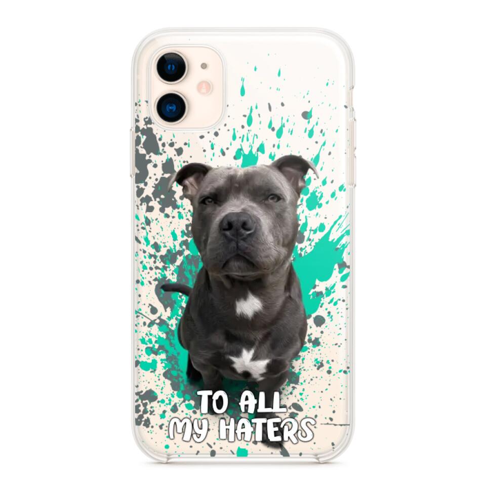 Personalized Your Image Dog Lovers Silicon 3D Printed Phonecase OCT22-DT21